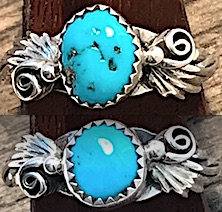 Sterling Silver Turquoise Rings Sterling Silver Turquoise Rings