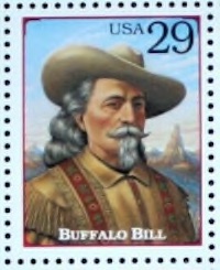 Legends of the West - US Postage Stamp / Buffalo Bill Legends of the West - US Postage Stamp / Buffalo Bill