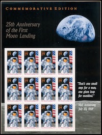 25th Anniv-1st Moon Landing 25th Anniv-1st Moon Landing